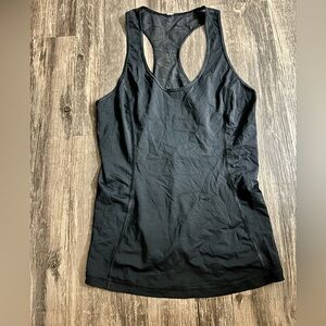Lululemon Athletica Black Racerback Tank Top